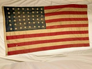Vintage Usa 48 Star Flag 3 