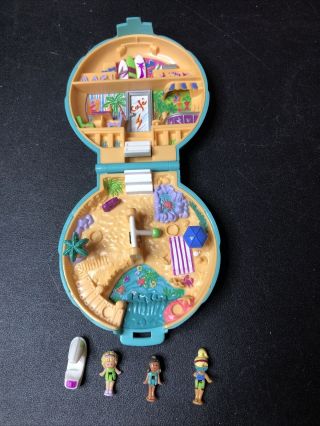 Vintage Polly Pocket Beach Party Compact 1989
