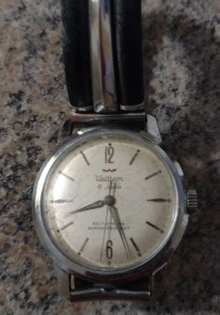 Vintage 41 Jewel Selfwinding Automatic Waltham Man ' s Watch 2