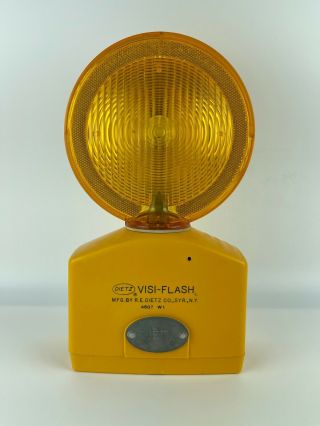 Vintage Dietz Visi - Flash 650 Caution Light Construction Light