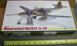 Vintage Mib Trimaster 1/48 Me - 262a - 1a/u4 Ww2 German Jet Aircraft