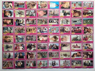 Grease Movie Series 1 Vintage Card Set 66 Cards Topps 1978
