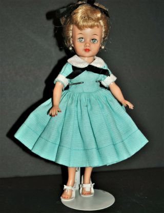 Vintage Uneeda Suzette Tiny Teen Doll Dress Shoes 10 1/2 "