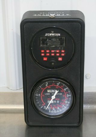 Vintage Schwinn Airdyne Timer Ergometer Console Display Speedometer
