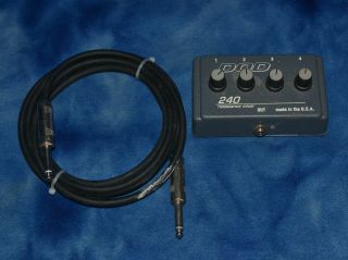Vintage Dod 240 Passive Resistance Mixer With (cable Approx 10 