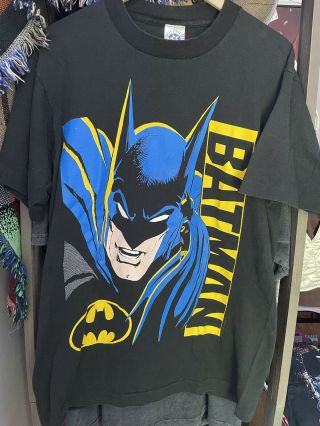 Rare Vintage Batman Dc Comics T Shirt From 1988 Single Stitched