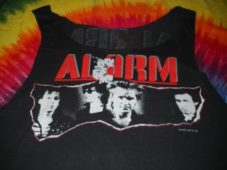 Alarm Spirit Of 1986 In The Usa Tour Photo 1985 Vintage Concert T - Shirt Tank Top