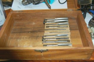 MOTHER LOAD VINTAGE USA pipe threading hoarde,  tiny - large 90,  piece 3
