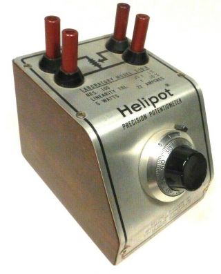 Vintage Helipot Precision Potentiometer T - 10 - A For 100 Ohm Units - 1