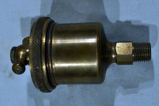 Vintage Lunkenheimer Ideal No.  1 Brass Oiler -