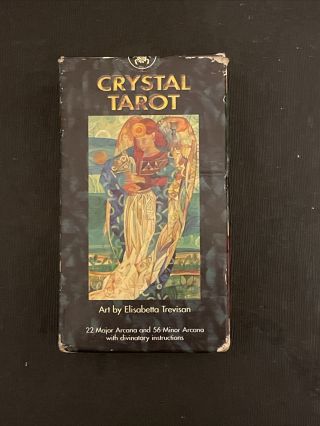 Vintage Crystal Tarot By Elisabetta Trevisan Deck Cards Nib W/booklet