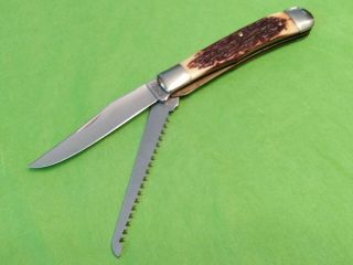 Vintage Schrade Usa 97ot Old Timer Folding Knife -
