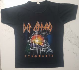 Vintage And Rare Def Leppard " Pyromania " Tour Concert T Shirt