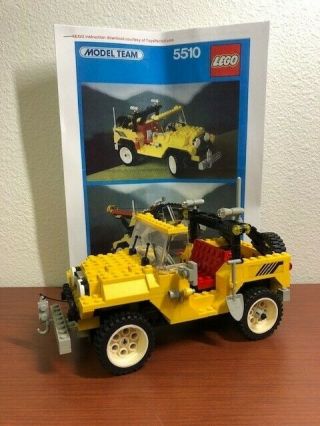 Vintage Lego Model Team 5510 Off - Road 4x4 - 100 Complete