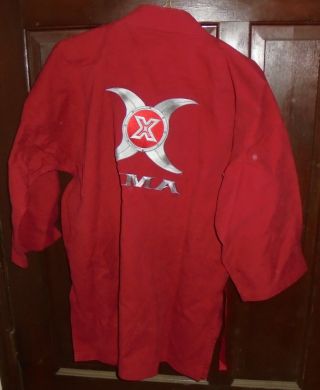Ata Karate Xma Taekwondo Vintage Xma Red Heavy Uniform Top Size 5 Never Worn