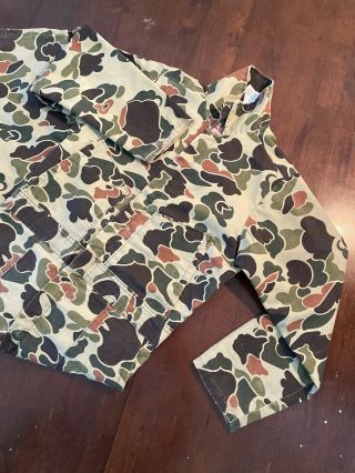 VTG WALLS YOUTH 14 REGULAR DUCK CAMO ONE PIECE HUNTING SUIT KIDS 2