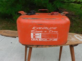 Evinrude/johnson Omc 6 Gallon Outboard Vintage Gas Tank Wigauge
