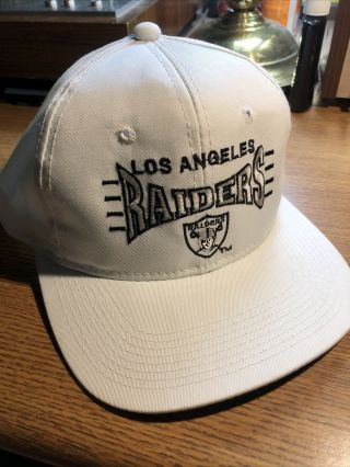 Los Angeles Raiders Nfl Spellout Snapback Eazy - E Nwa Rap Hat Cap Youngan Vintage