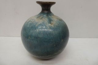 Vintage Vase Pot Australian Mid Century Pottery Studio Kathleen Whiteoak Stamped