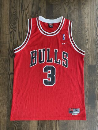 Vintage Nike Tyson Chandler 3 Chicago Bulls Jersey Size Medium 40 M