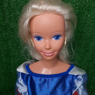 Vintage 1992 Mattel My Size Barbie Doll 36 " All Vinyl