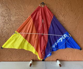 Vintage Skynasaur Aerobat Rainbow Dual Line Stunt Kite - Rare