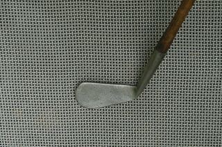 Antique Vintage Hickory Shaft Early Wright&ditson Smooth Face Iron