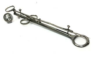 Vintage Tonsillectomy Adenoidectomy Tool Genou Paris Surgical Medical Instrument