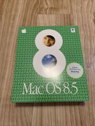 Vintage 1998 Apple Mac Os 8.  5