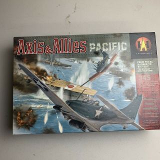 Axis & Allies Pacific Avalon Hill Vintage 2000 Strategy Board Game Complete