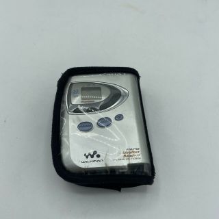 Vtg Sony Wm - Fx290w Walkman Cassette Am/fm Radio Weather Band Portable