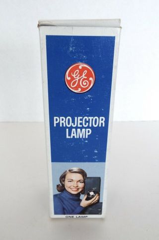 Vintage Ge Projector Lamp Czx/dab 500 Watts 115 - 120v Old Stock Box