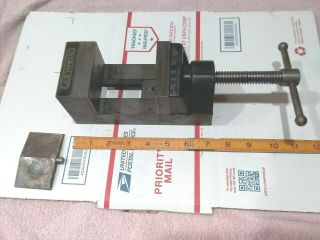 Vintage Stanley Yankee Drill Press Angle Machinist Vise 993a Usa