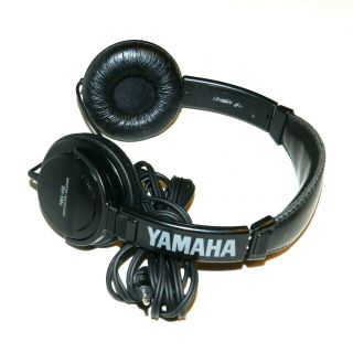 Vintage Black Yamaha Rh - 5ma Headphones