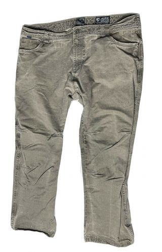 Kuhl Rydr Pants Mens 42x30 Vintage Patina Dye Gray/brown Hiking Outdoors Casual