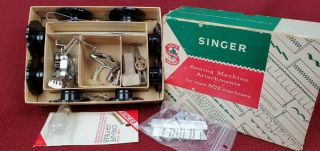 Vintage Singer Sewing Attachments For Class 503 Machines Kit 161745 Made In Usa