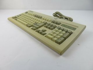 Vintage Chicony Kb - 5161 Mechanical Keyboard Clicky Pine White Alps Switches