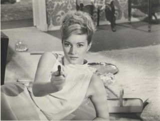 From Russia With Love Daniela Bianchi James Bond Gun Double Weight Vintage Photo