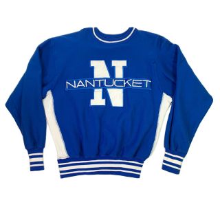 Vintage Nantucket Legends Athletic Wear Crewneck Sweatshirt Size Xl - 80s 90s