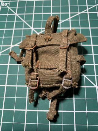 Hasbro Vintage Gi Joe Cloth Backpack 1:6 Scale 21st Century/ultimate Soldier
