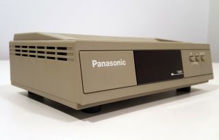 VINTAGE TV CABLE BOX 1980s PANASONIC PAY TELEVISION CATV CONVERTER 1986 2