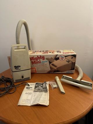 Vintage Mighty Mini M100 Shop Vac Vacuum Cleaner -