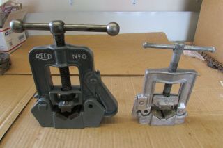 Reed No.  0 Pipe Vise,  And Small Vise,  Vintage,  Plumbing