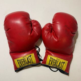 Vintage Everlast 16oz Boxing Gloves Made In Usa Red Adult Size L