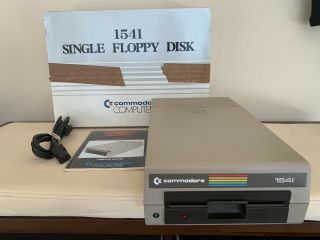 Vintage Commodore 64 1541 Floppy Disk Drive Box