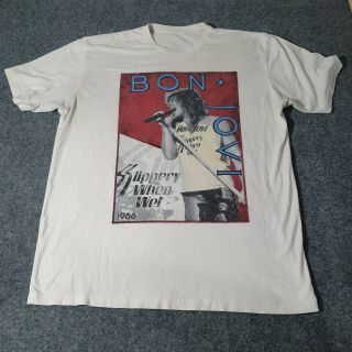 Vintage Bon Jovi T - Shirt Tour 1986 Men 