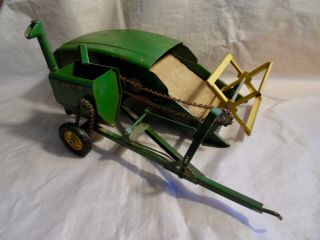 Vintage 1950s Carter Tru Scale 1/16 John Deere 12a Combine Farm Toy Origina