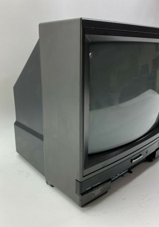 Vintage Panasonic CT - 1383Y Color Video Monitor Great 3 3