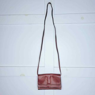 Hobo International Brown Crossbody Bag Leather Vintage Purse Timeless Classic