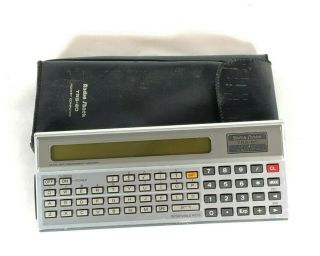 Vintage Radio Shack Trs - 80 Pocket Computer Pc - 1 - - -